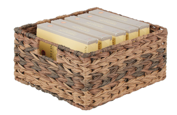 Woven Pantry Basket Brown Ombre