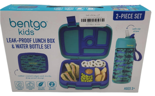 Bentgo Kids Lunch Box & Water Set