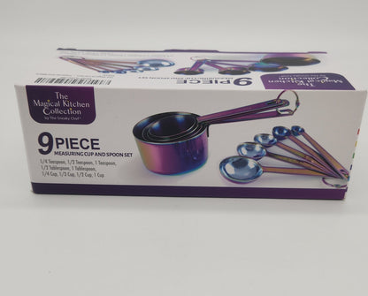 Measuring Cup & Spoon Set 9 Pc - Magical Collection