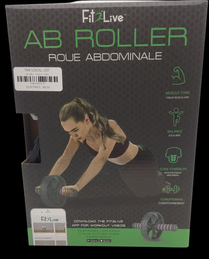 Ab Roller - Fit2Live - PINK