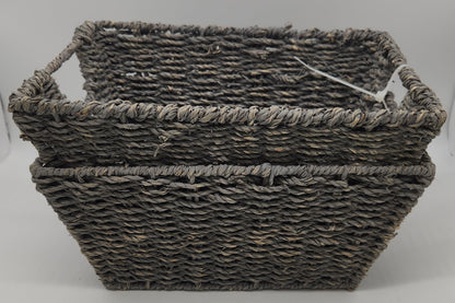 2pk Seagrass Nesting Basket