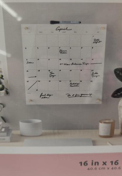 Acrylic Calendar