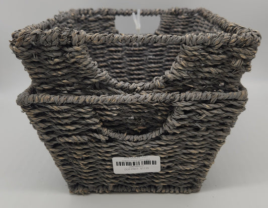 2pk Seagrass Nesting Basket