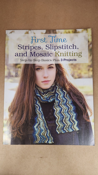 First time Stripes, Slipstitch & Monsaic Knitting