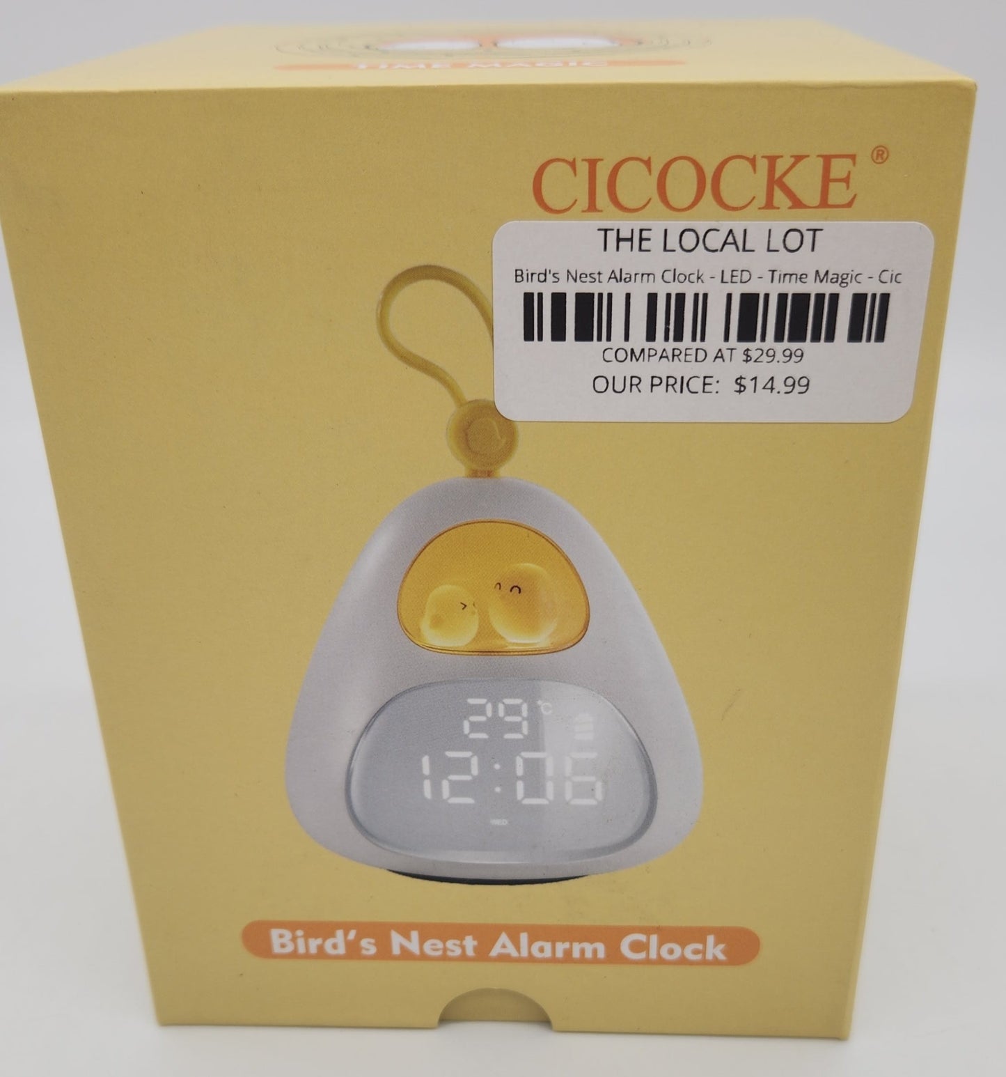 Bird's Nest Alarm Clock