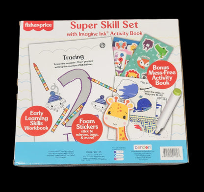 Super Skill Set Imagine Ink Book- Fisher Price