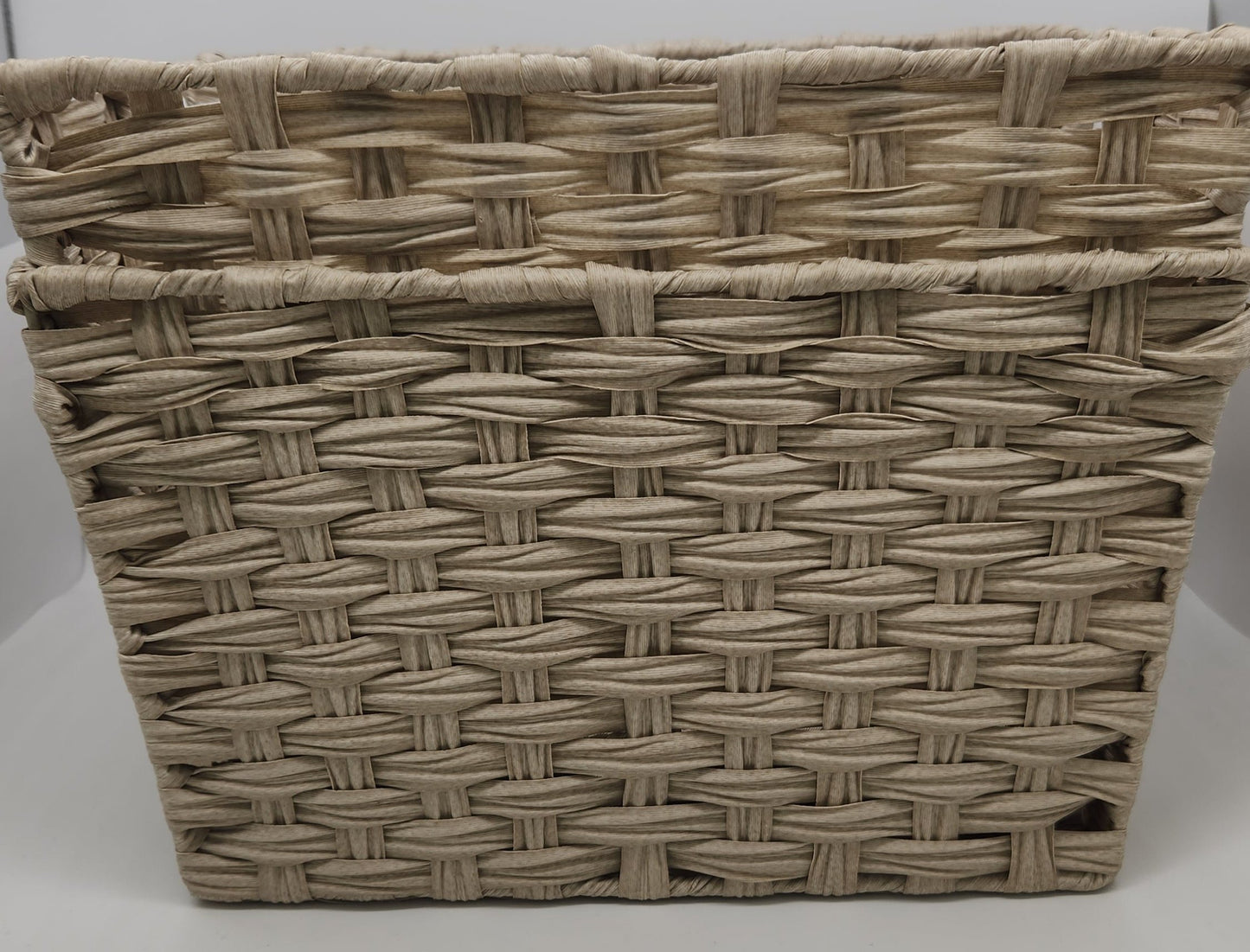 Woven Large Basket 2pk