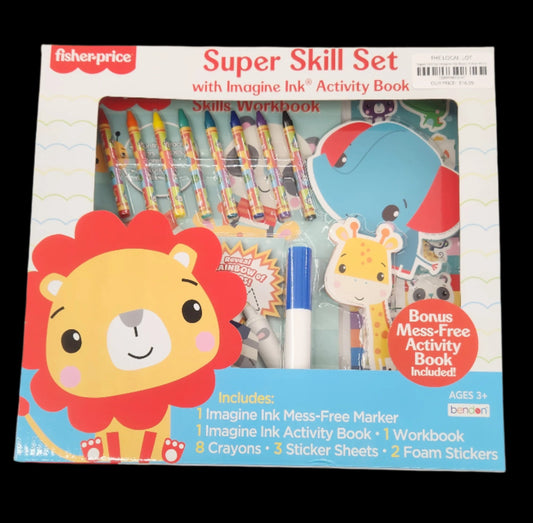 Super Skill Set Imagine Ink Book- Fisher Price