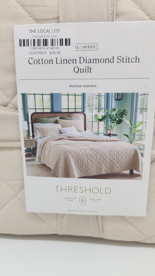 Threshold Linen Quilt