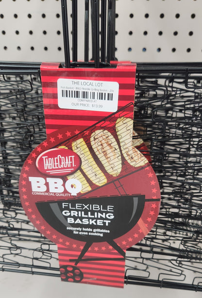 Fish Basket - BBQ Flexible Grilling Basket