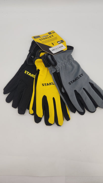 Stanley utility mechanics Gloves 3 Pack