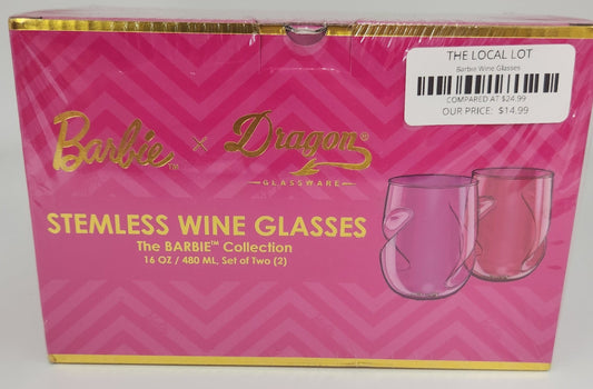 Barbie Wine Glasses