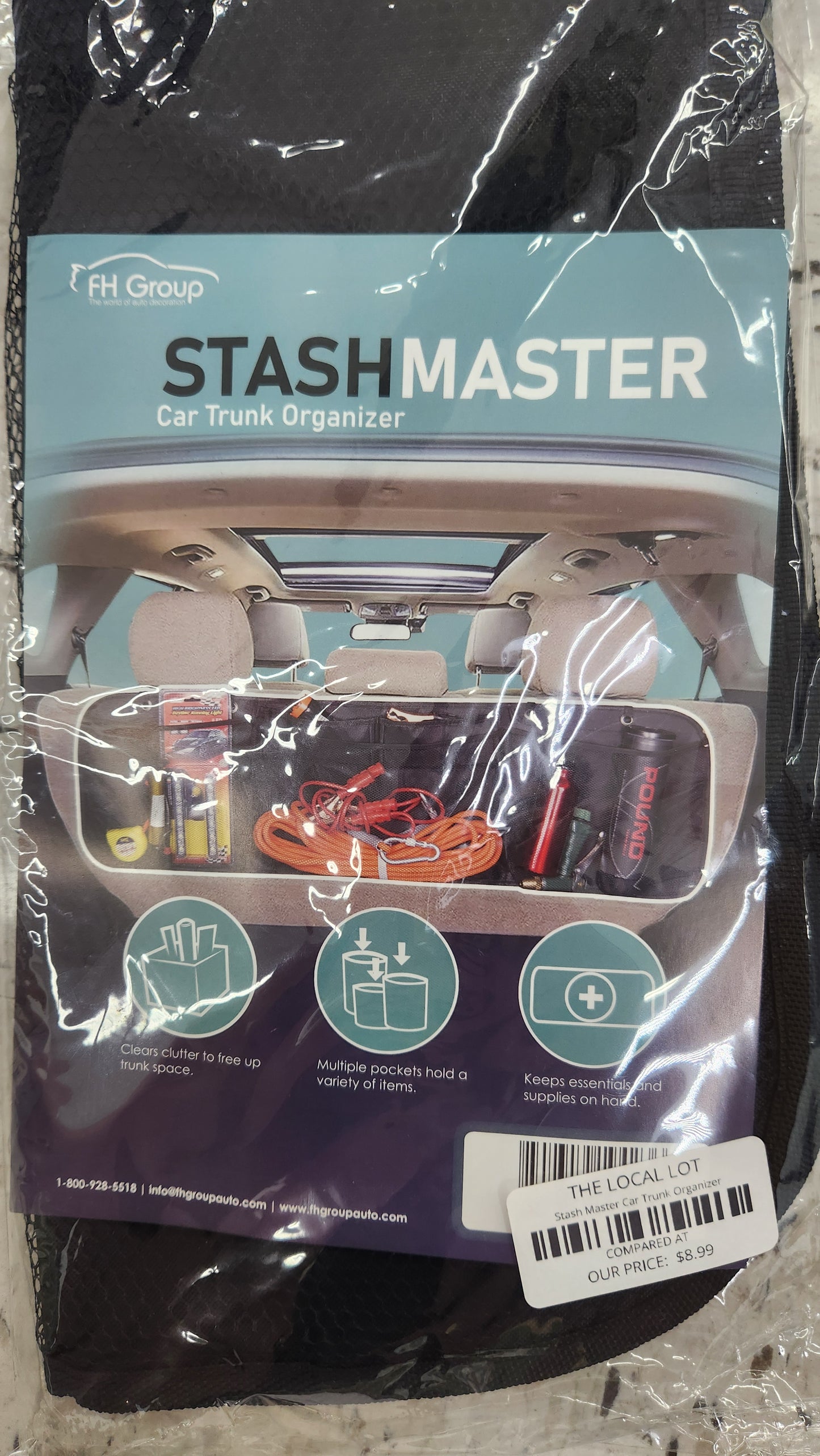 Stash Master Car Trunk Organizer