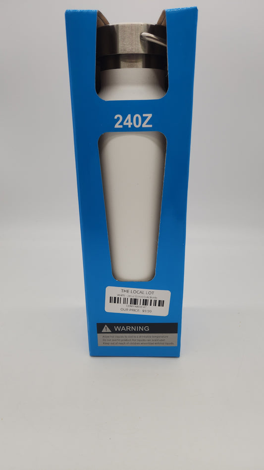 WHITE - 24 oz SS Hot/Cold Bottle