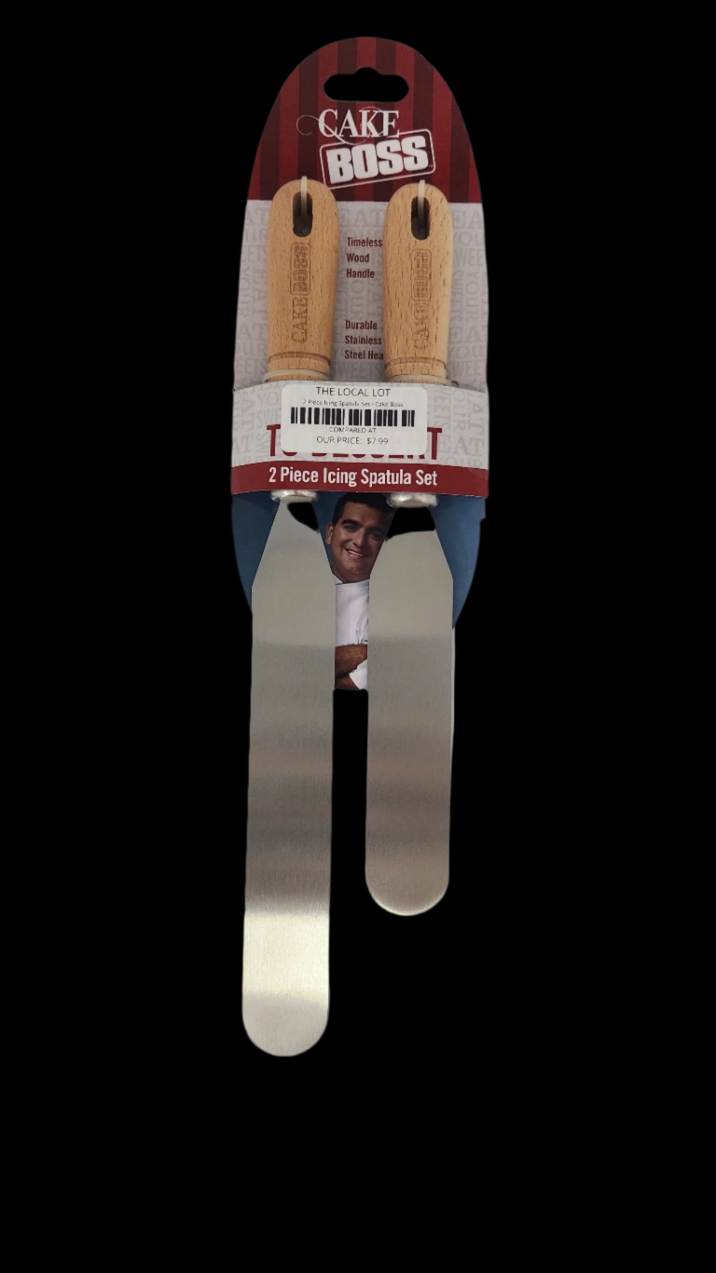 2 Piece Icing Spatula Set - Cake Boss